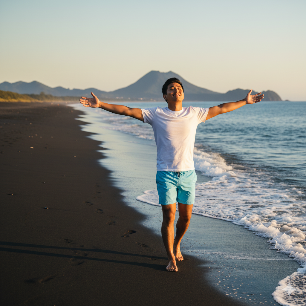 拉格伦小镇与海滩